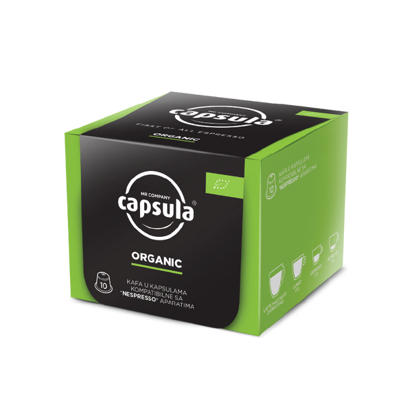 Organic - kapsule za Nespresso* kompatibilne aparate - Koppa coffee - od plantaže do šoljice